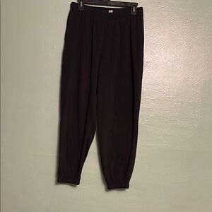H&M Black Joggers with Relaxed Tapered Fit